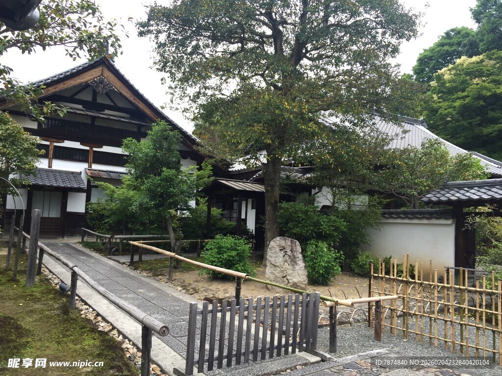 日本日式传统建筑景观