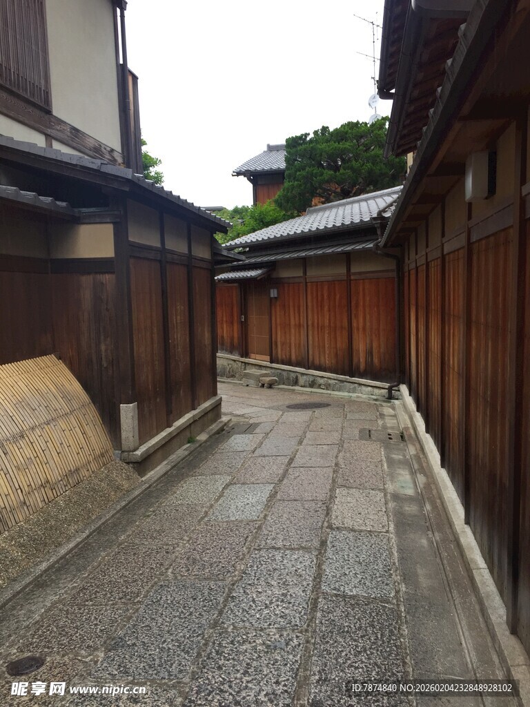 日本日式小巷 静谧古朴之景