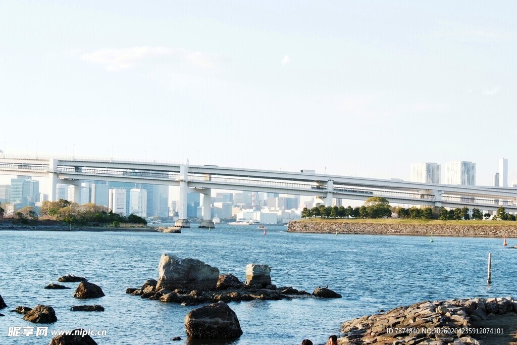 日本海滨大桥风景