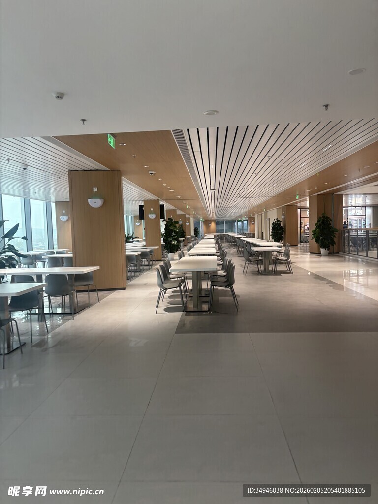 现代风格宽敞室内休息区