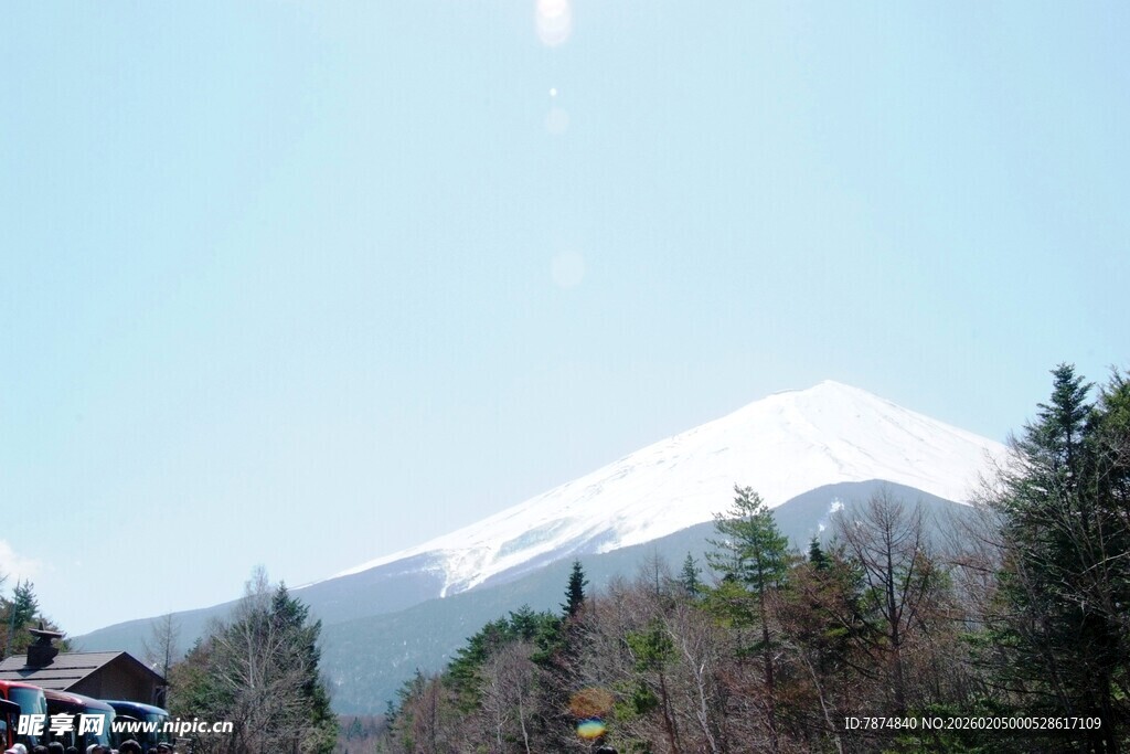日本富士山美景