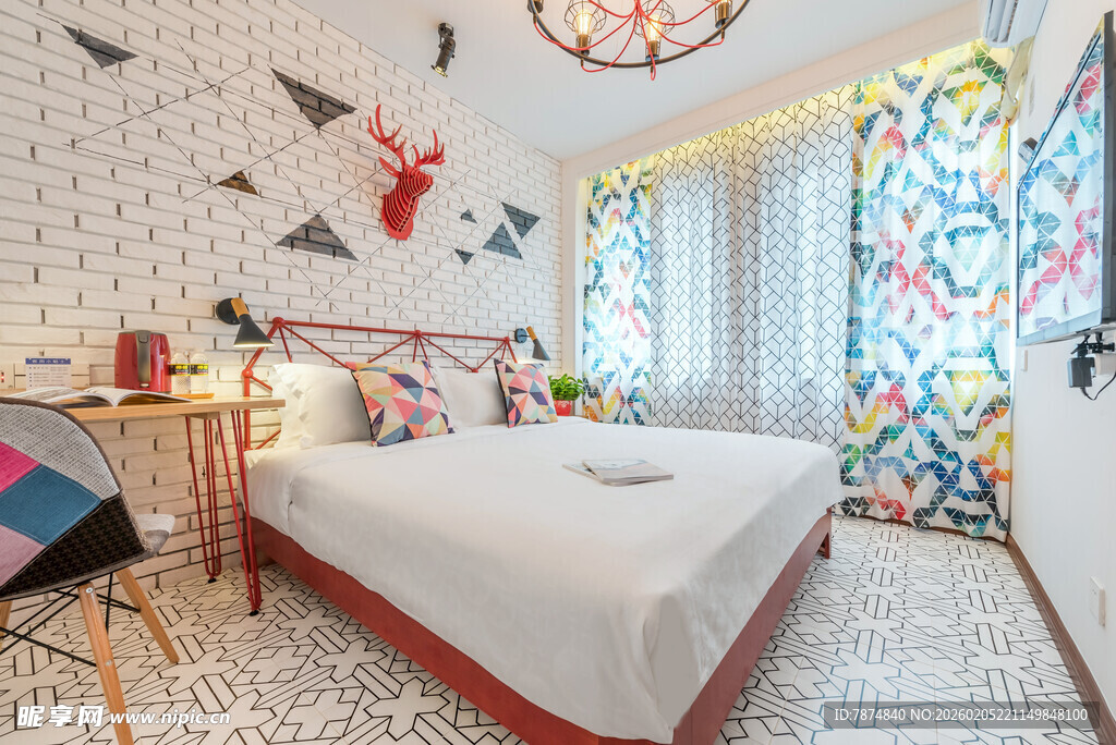 三亚梦幻童趣风儿童卧室