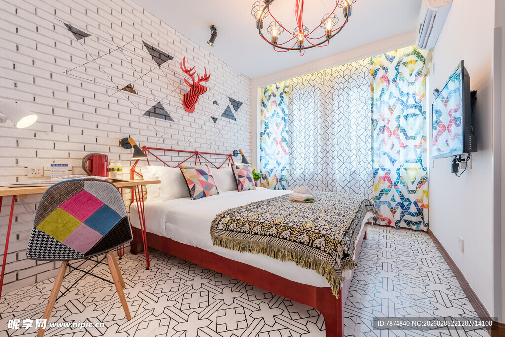 三亚多彩童趣儿童房装饰设计