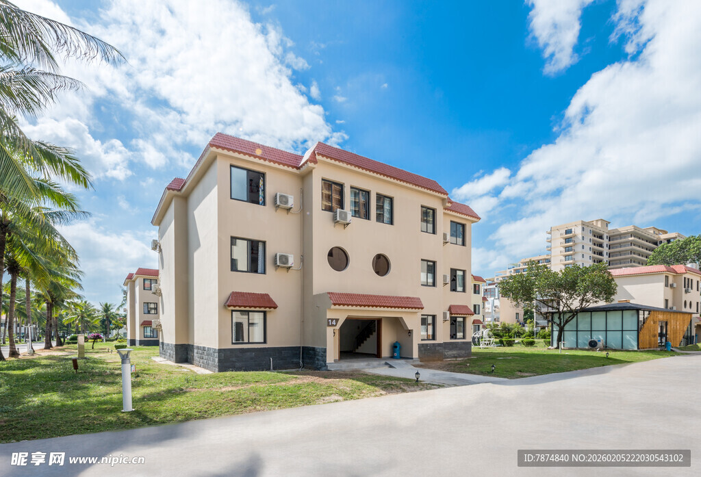 三亚欧式风格多层住宅建筑