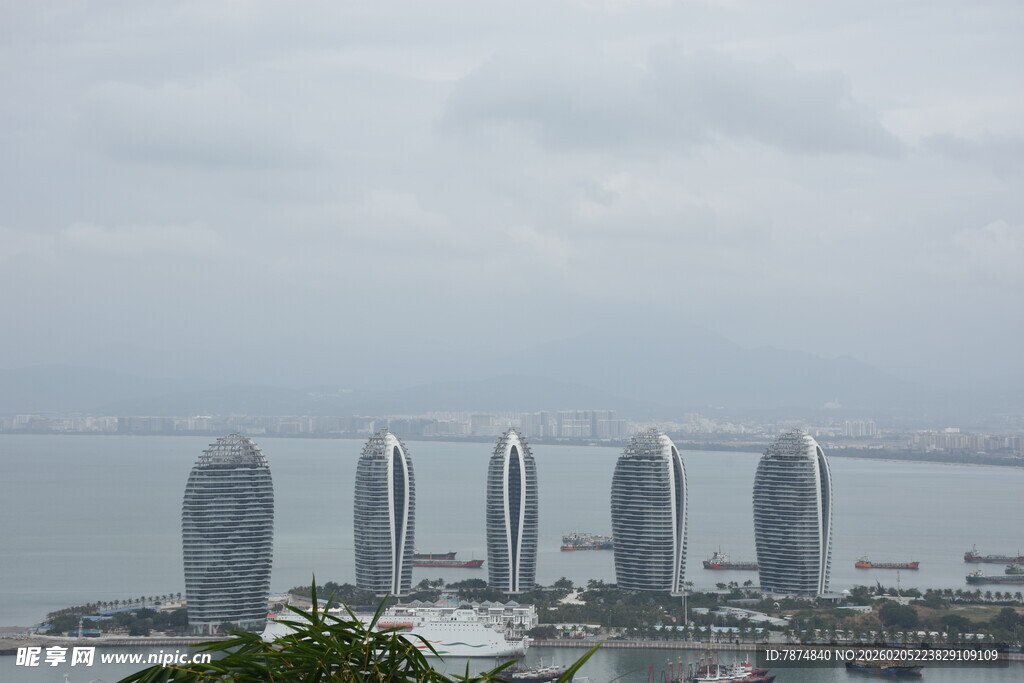 三亚地标建筑景观