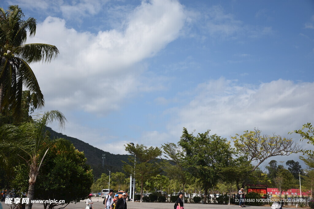 三亚海滨公园风景