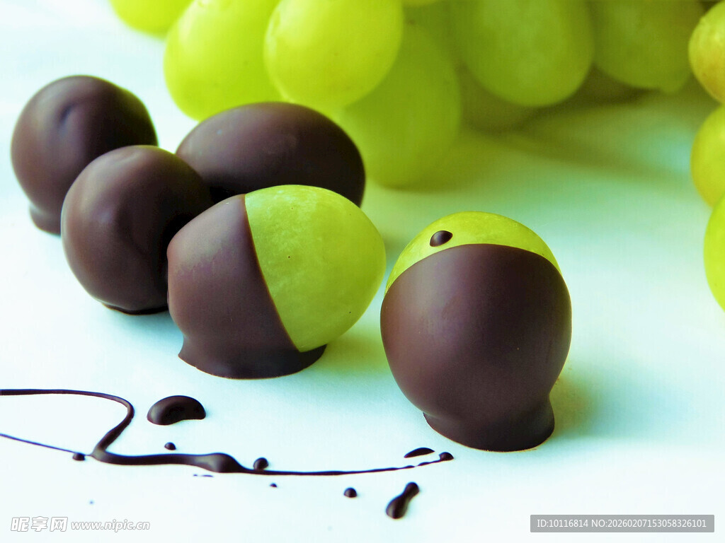 绿葡萄巧克力