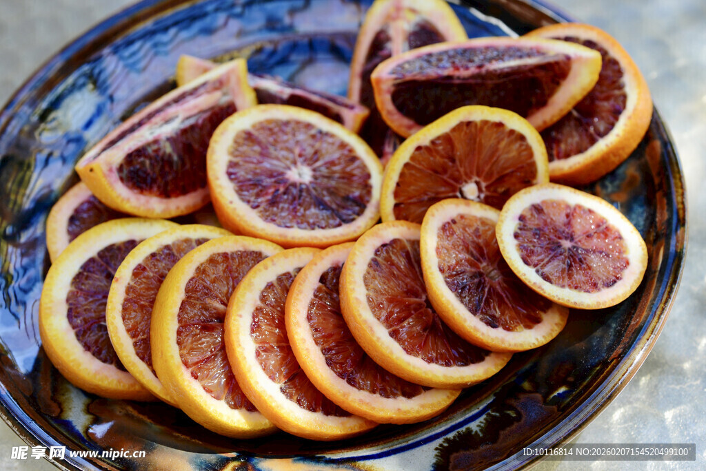 血橙切片