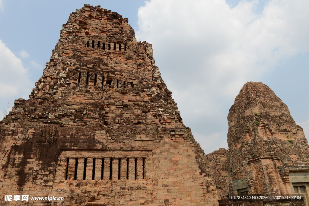 古老神秘的砖石建筑遗迹