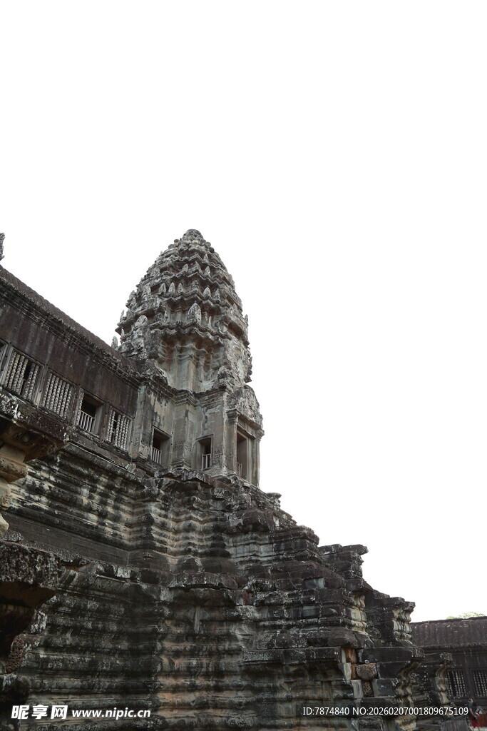 吴哥窟古老建筑风貌