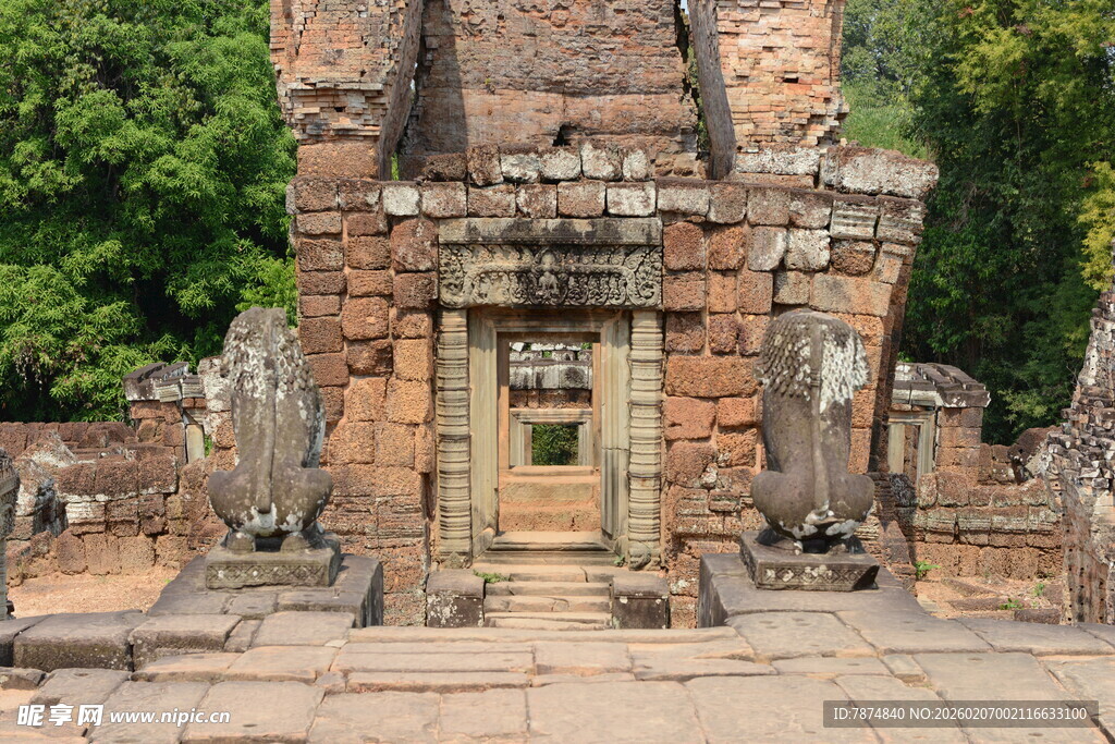 古老神秘的东南亚寺庙遗迹