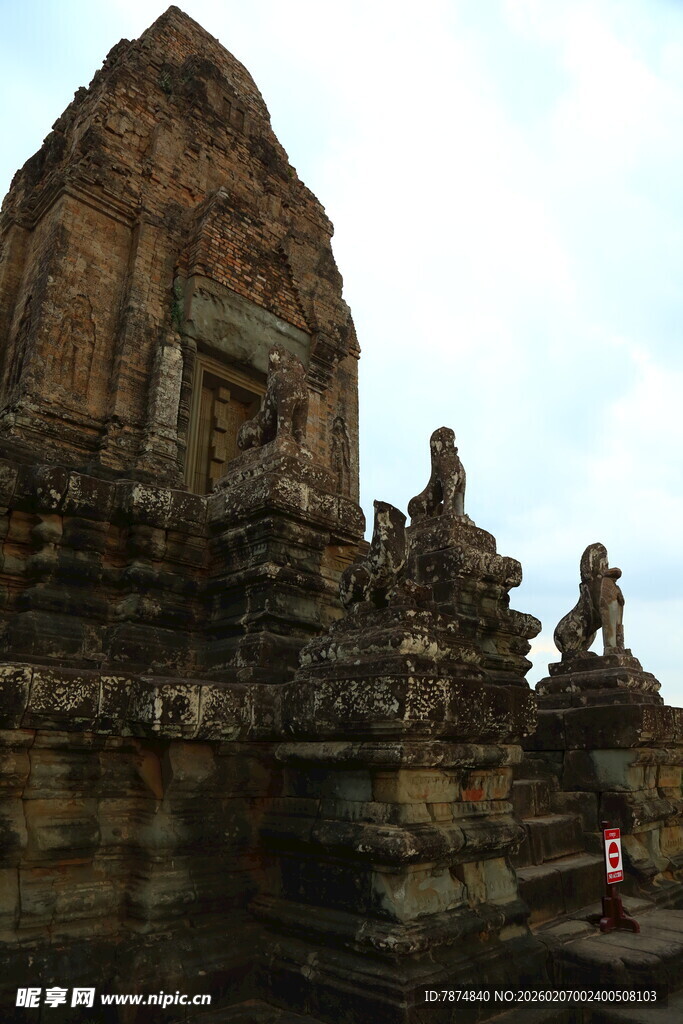 古老神秘的柬埔寨寺庙遗迹