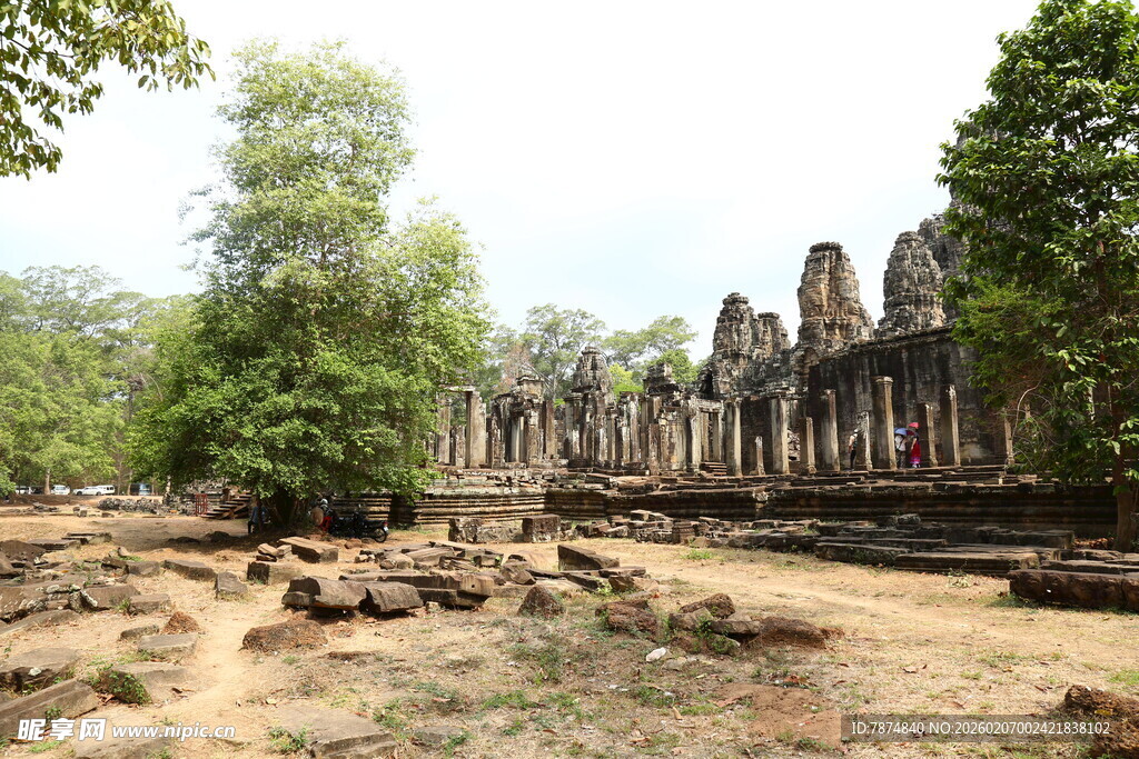 吴哥窟遗迹 尽显历史沧桑