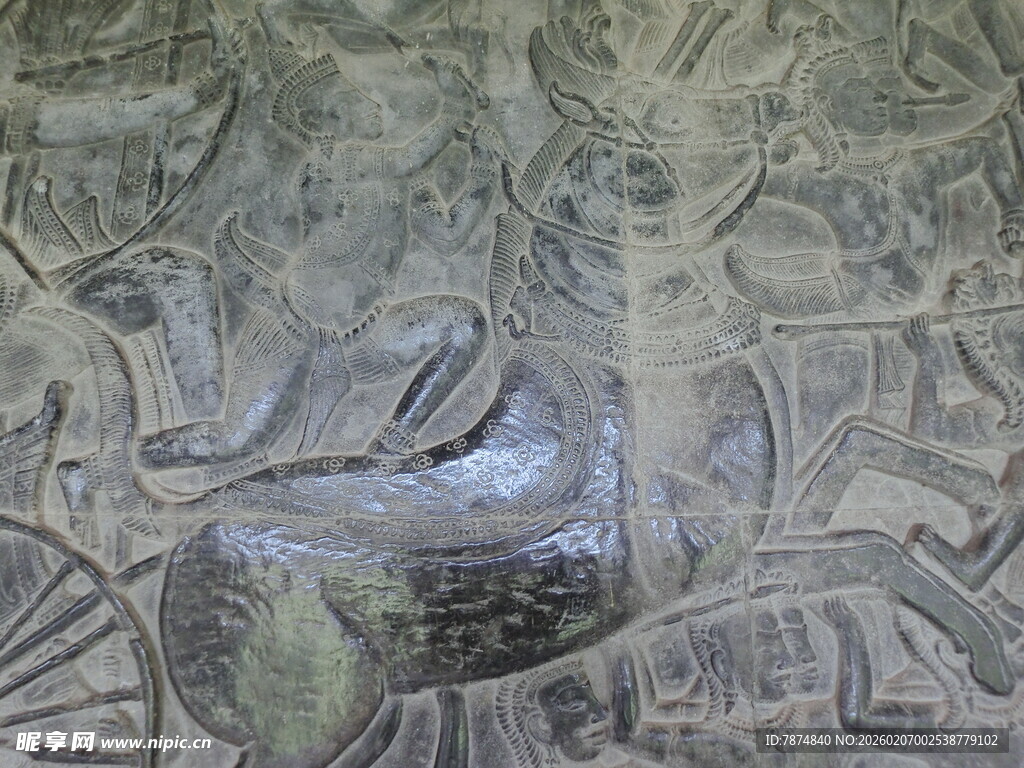 古代石刻图案艺术展现