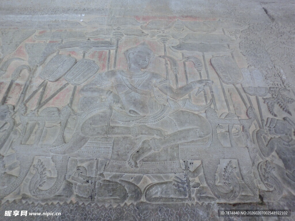 古代浮雕图案展示