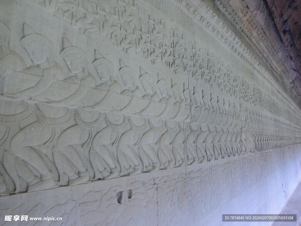 墙面精美浮雕装饰细节