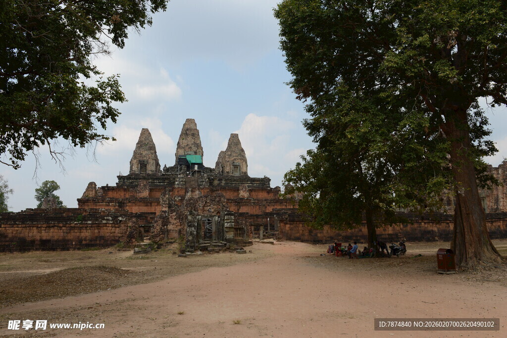 吴哥古迹 静谧的历史风景