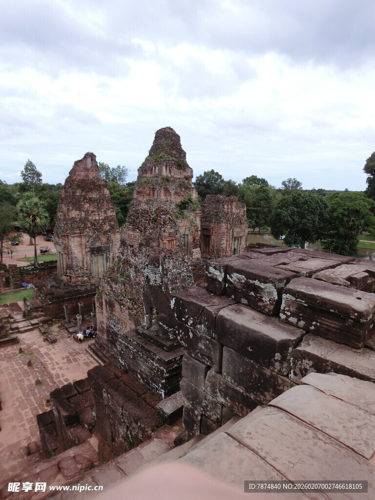 古老神秘的柬埔寨寺庙遗迹