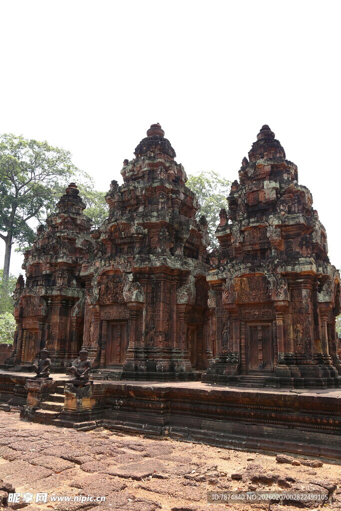 古老神秘的东南亚寺庙遗迹