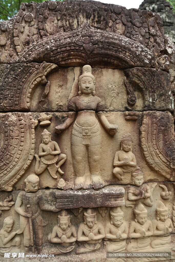 古老石雕艺术 精美雕刻