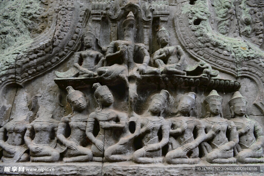 古代浮雕艺术作品展示