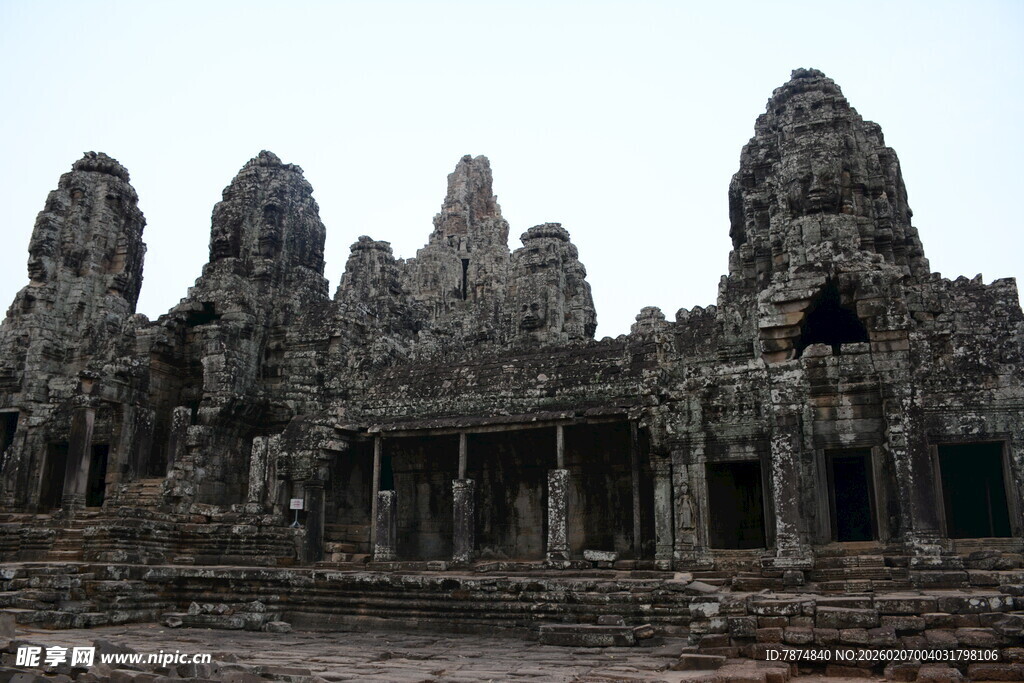 吴哥窟古老神秘的寺庙群