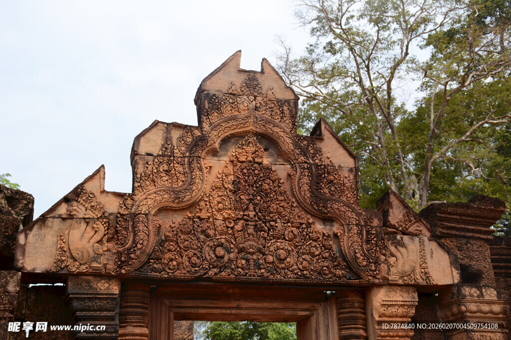 古老神秘的东南亚寺庙建筑