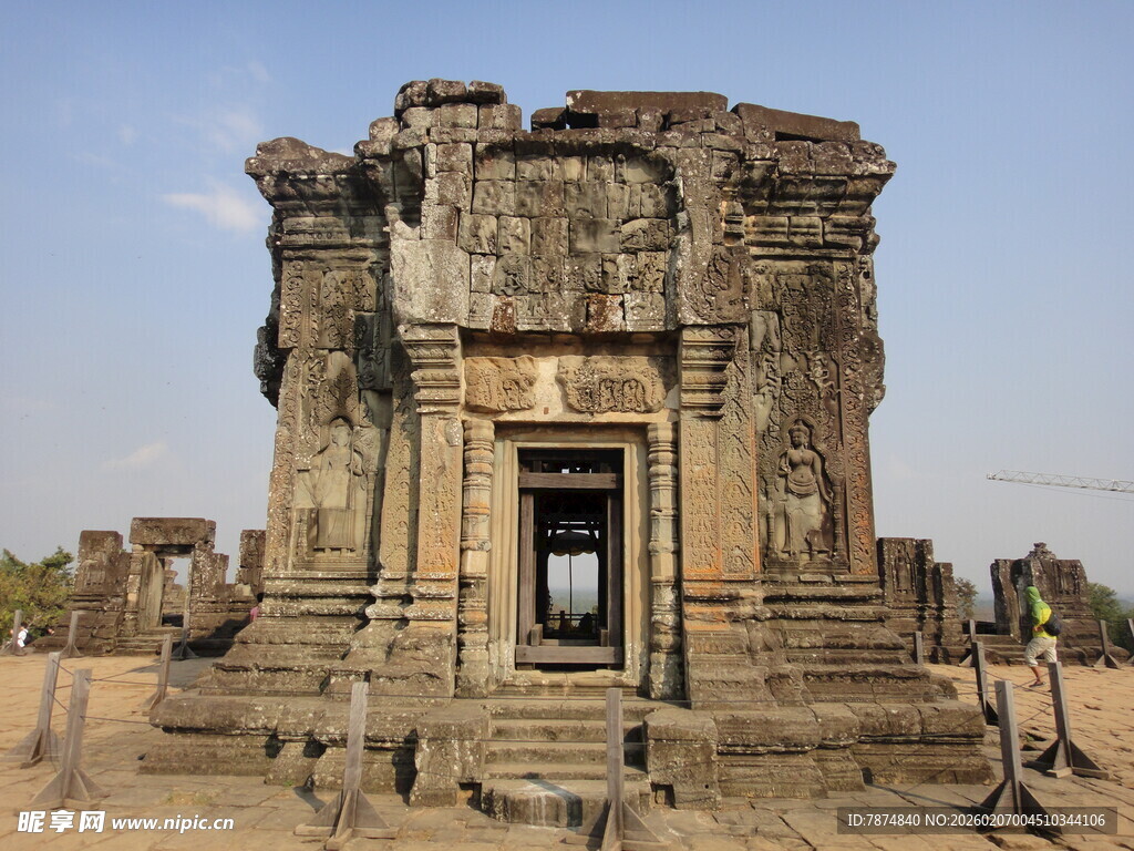 柬埔寨古老神秘的柬埔寨寺庙遗迹