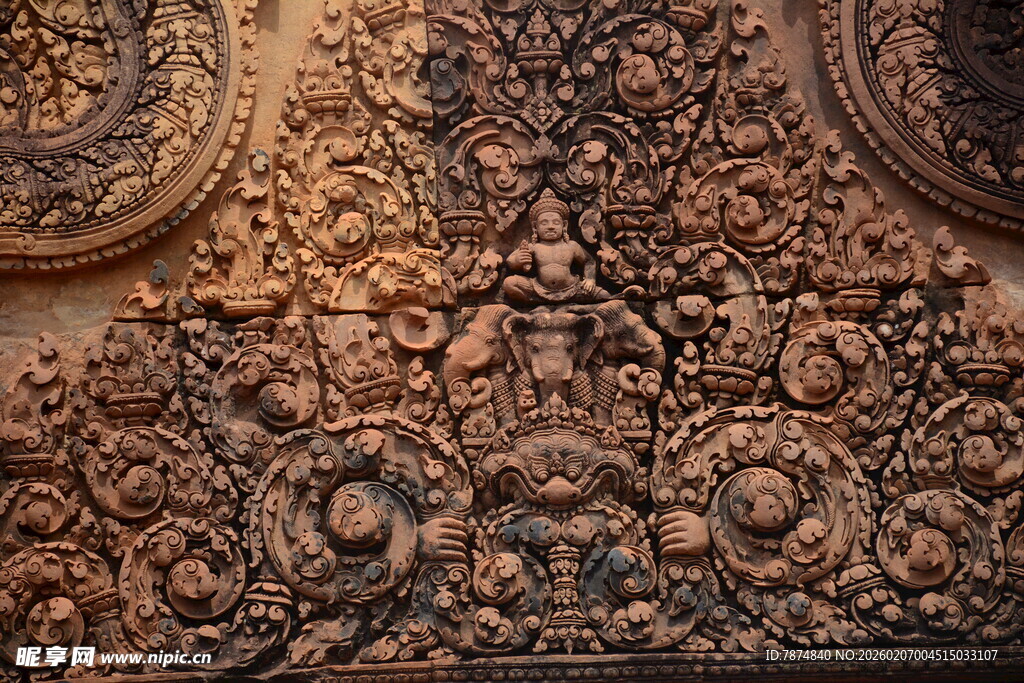 精美木雕装饰细节展示