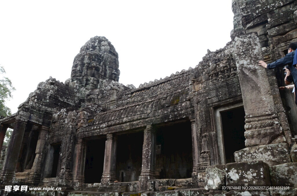 古老神秘的柬埔寨寺庙遗迹