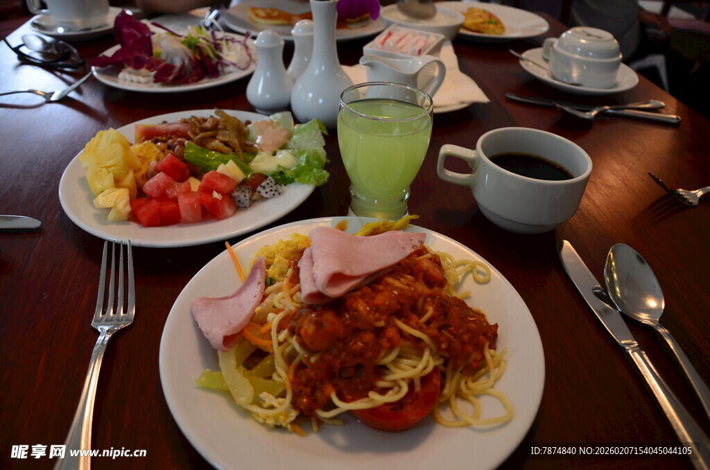 丰盛西式早餐套餐