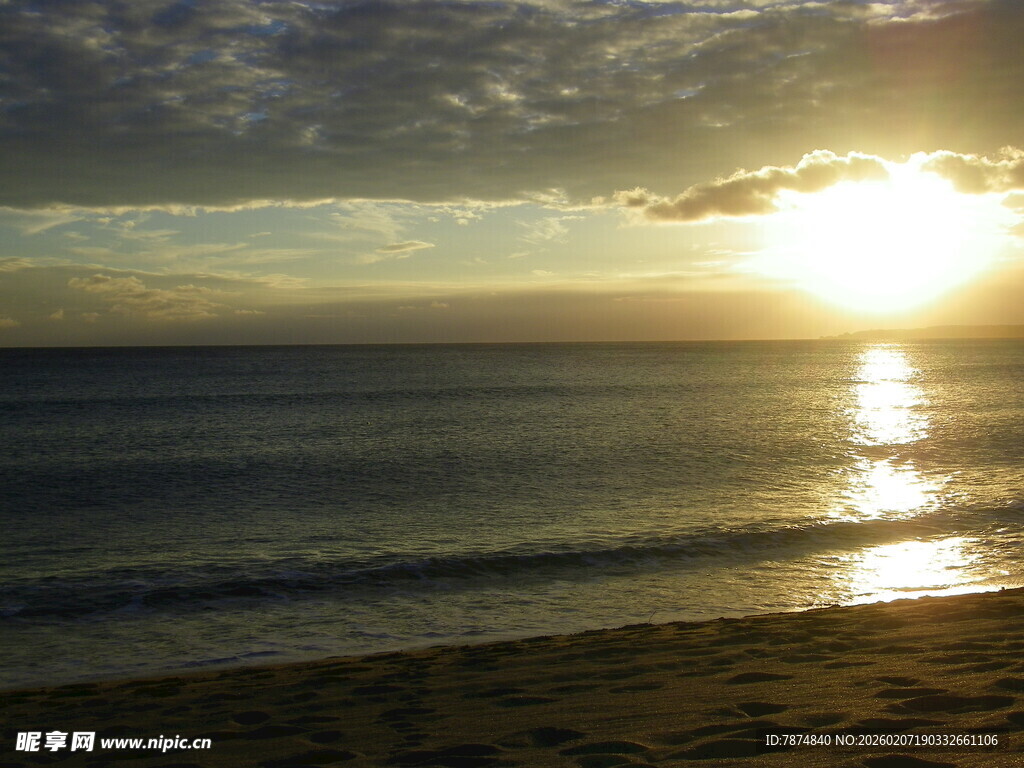 海边日落美景