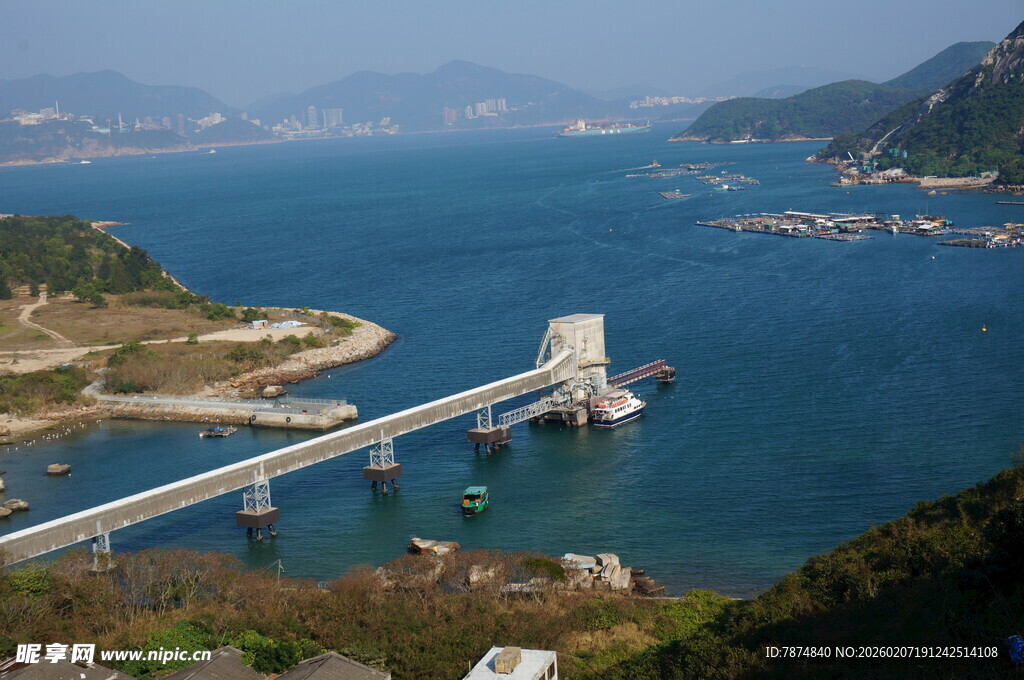 跨海大桥壮丽海景