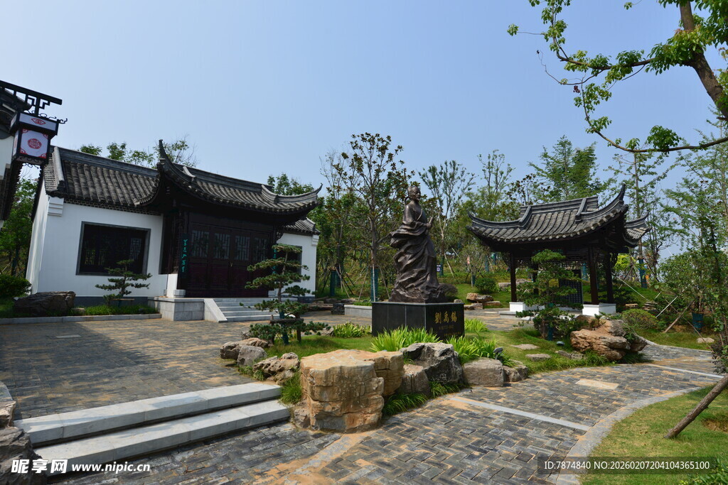中式庭院景观 古韵雅致