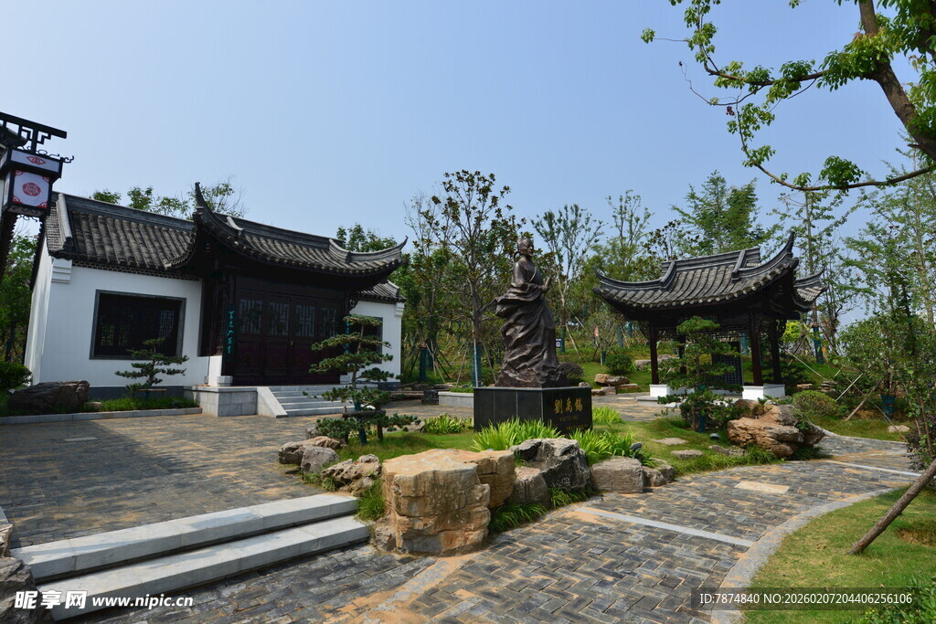 中式庭院景观 古韵雅致