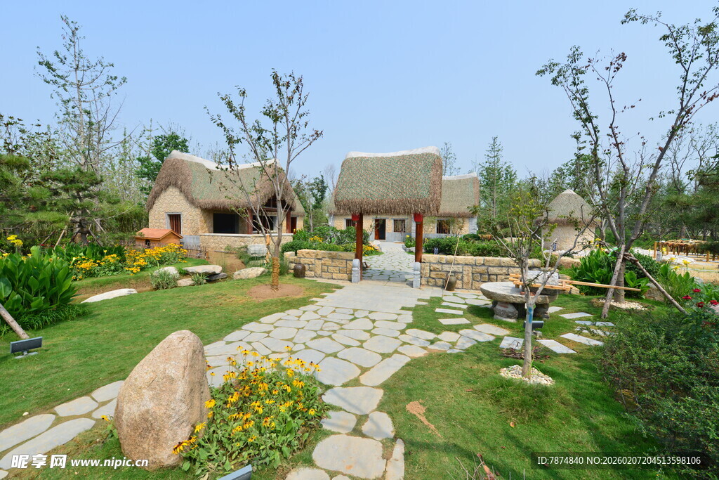 田园小屋 静谧自然庭院