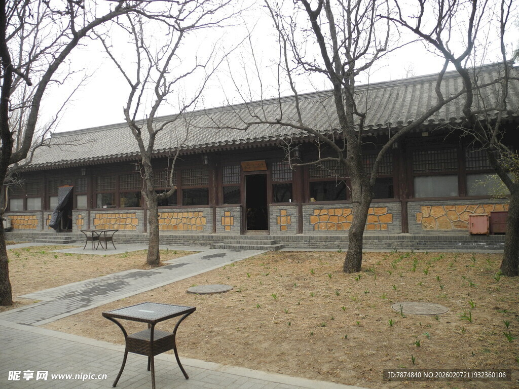 中式庭院建筑景观
