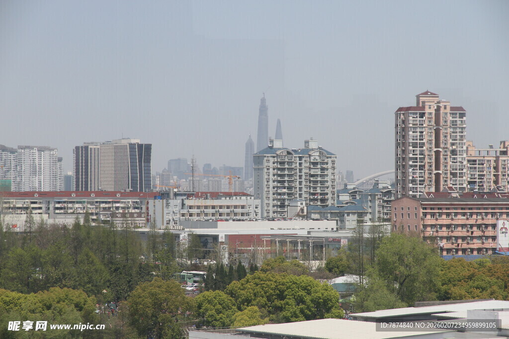 城市远景景观