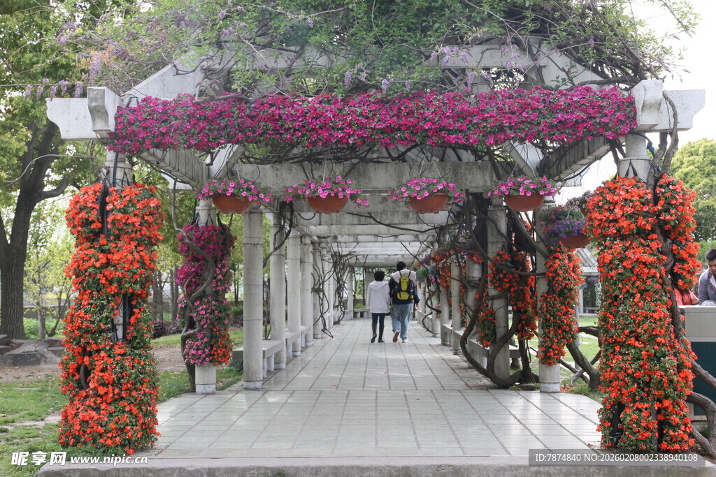 花饰长廊 浪漫漫步之地