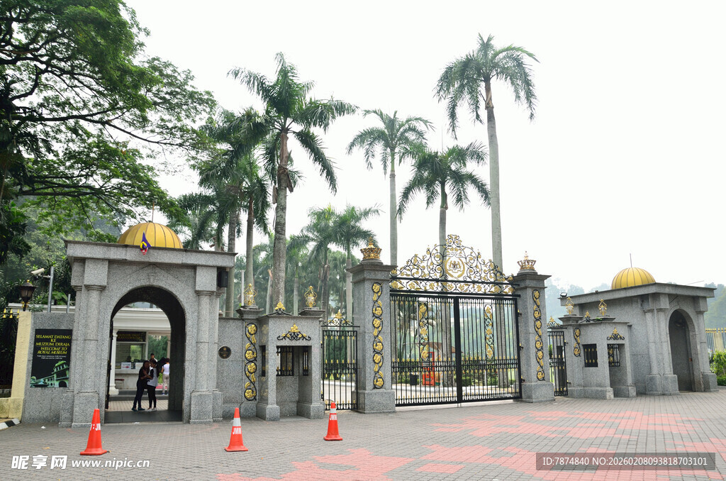 热带风格大门景观