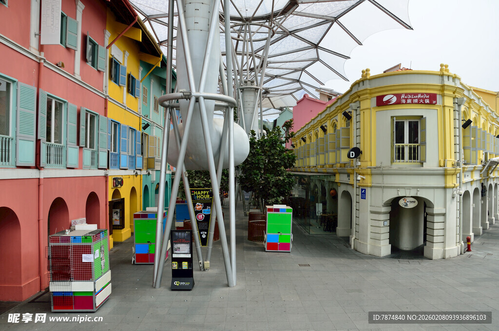 多彩建筑广场景观