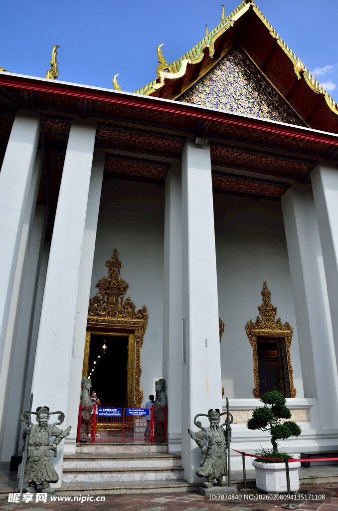 泰国传统建筑精美外观