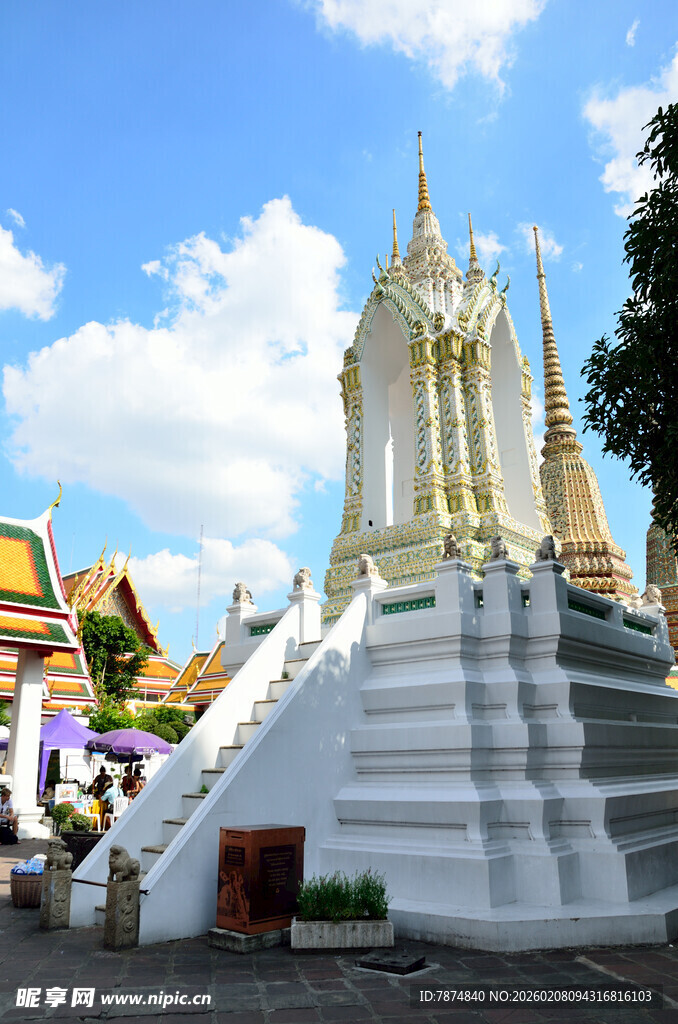 泰国寺庙建筑景观