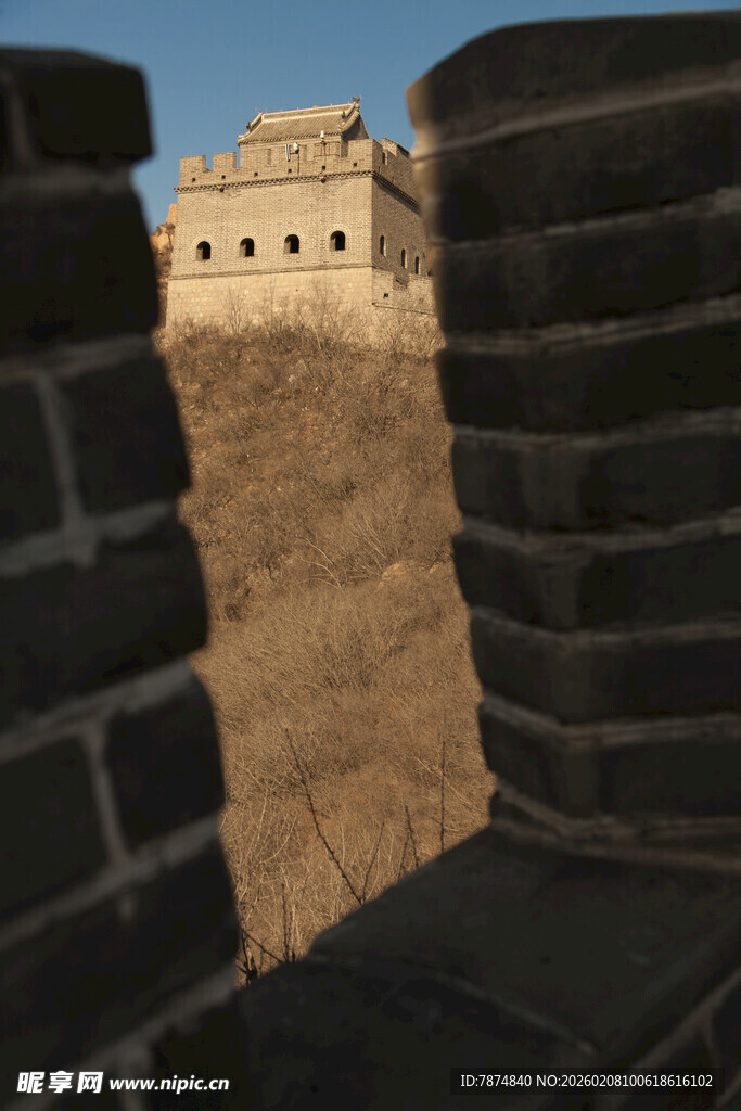 长城烽火台远景