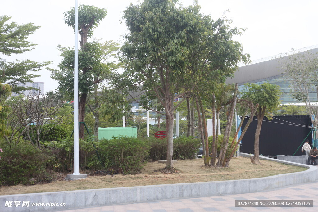 湛江户外绿植景观场景