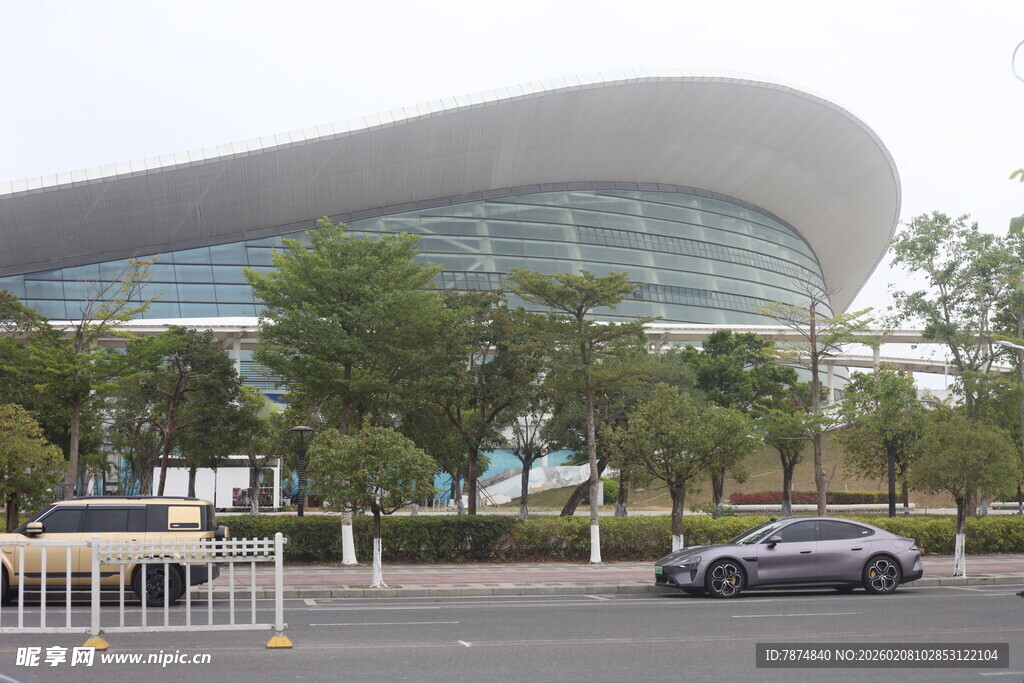 湛江现代风格大型建筑外观