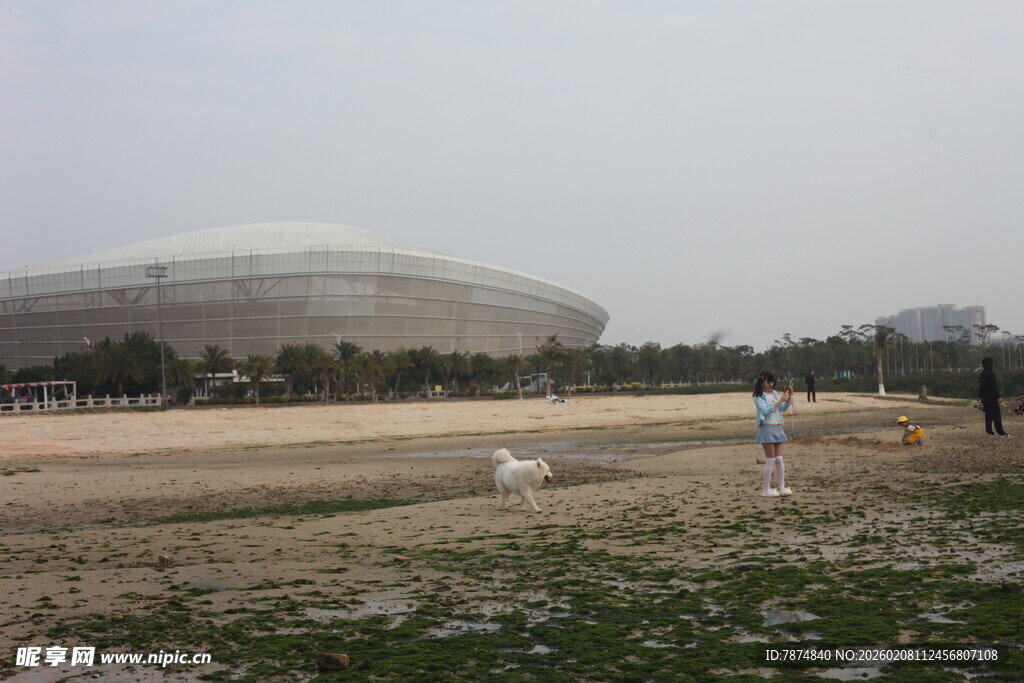 湛江户外体育场远景