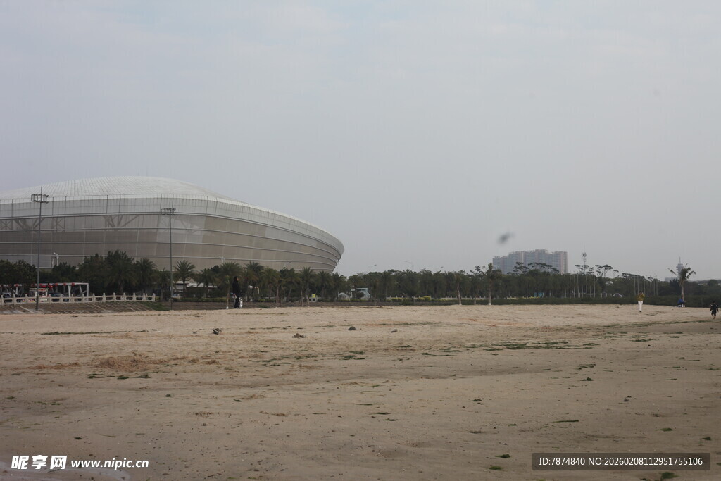湛江户外体育场远景