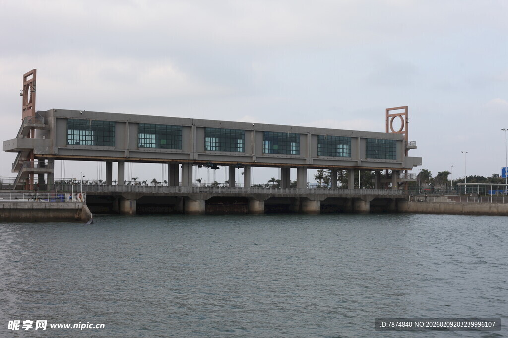 海上码头建筑