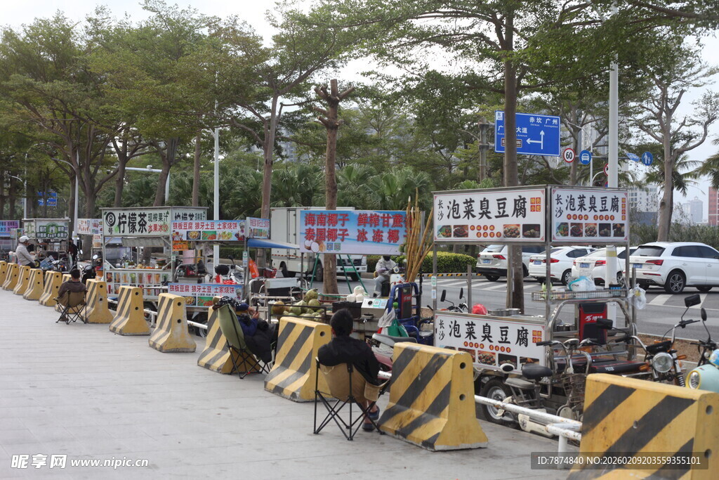 道路施工场景
